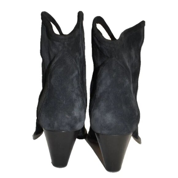 New! Isabel MarantDarizo 60MM Suede Booties Faded Black Size 41 11 US DD477 - Picture 5 of 6